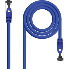 Nanocable Cable de Red CAT.8.1 SSTP AWG26 1m Azul